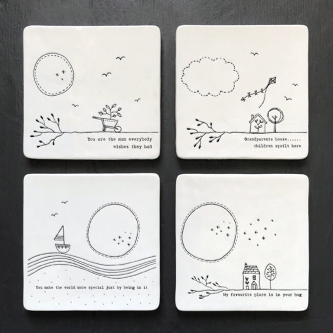 TWIG COASTER ''YOU ARE THE MUM'' 10X10X0.8CM - Image 3