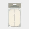 SET OF TABLE NUMBERS 1 TO 12 15X9.5X0.2CM - Image 4