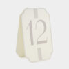 SET OF TABLE NUMBERS 1 TO 12 15X9.5X0.2CM - Image 3