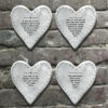 RUSTIC HEART COASTER ''LIVE LIFE TO THE FULLEST'' 9.5X11X0.8CM - Image 3