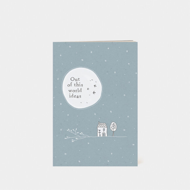 SMALL BOOK ''OUT OF THIS WORLD IDEAS'' 9X14X1.2CM