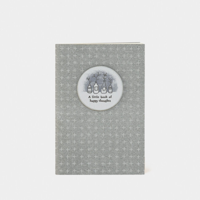 SMALL BOOK ''HAPPY THOUGHTS'' 9X14X1.2CM