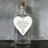 PORCELAIN ROUND HEART ''FRIENDS ARE LIKE STARS'' 8.5X0.5X0.5CM - Image 2