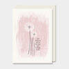 BLOSSOM CARD ''THE BEST MUM'' 12X16.5X0.1CM