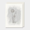 BLOSSOM CARD ''THANKS A BUNCH'' 12X16.5X0.1CM