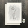 BLOSSOM CARD ''THANKS A BUNCH'' 12X16.5X0.1CM - Image 2