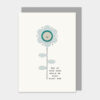 FLOWER CARD ''ONE OF YOUR HUGS'' 12X16.5X0.1CM