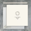 SQUARE CARD LEAF WREATH ''YOU ARE GORGEOUS'' 13.5X13.5X0.5CM - Image 2