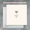 SQUARE CARD HEART ''DO WHAT MAKES YOUR HEART SMILE'' 13.5X13.5X0.5CM - Image 2