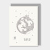 OUT OF THIS WORLD CARD ''YOU MEAN THE WORLD TO ME'' 12X16.5X0.1CM