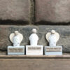 SMALL WOOD SCENE ANGEL ''GUARDIAN ANGEL JUST FOR YOU 5.5X3.5X2CM - Image 4
