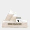 WOODEN SCENE MOUNTAINS ''SOMEWHERE INSIDE ALL OF US'' 10X10X4CM