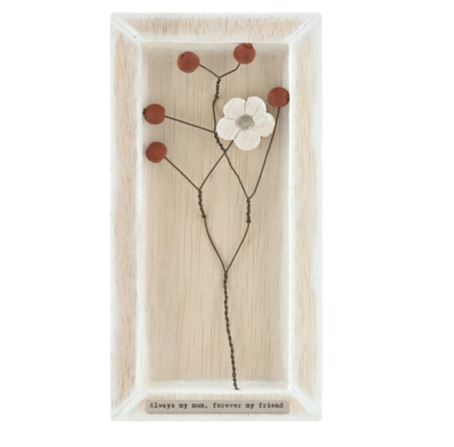 BLOSSOM FRAME 'ALWAYS MY MUM' 20X10X2.5CM