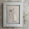 STITCHED PICTURE ''HAPPINESS IS NOT MEASURED'' 20X15.5X1.7CM - Image 2