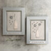 STITCHED PICTURE ''HAPPINESS IS NOT MEASURED'' 20X15.5X1.7CM - Image 3