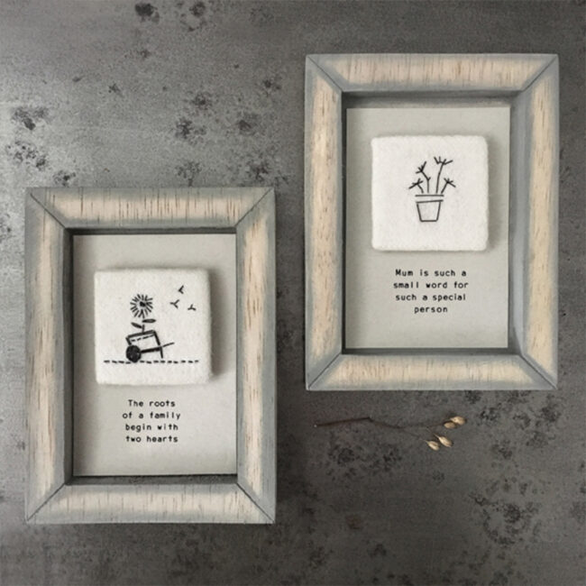 EMBROIDERED PICTURE ''MUM IS A SPECIAL PERSON'' 9.5X12.5X2CM - Image 4