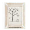 BLACK THREAD PICTURE HOME ''HAPPY MEMORIES'' 9.5X12.5X2CM