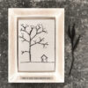 BLACK THREAD PICTURE HOME ''HAPPY MEMORIES'' 9.5X12.5X2CM - Image 2