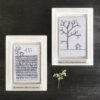 BLACK THREAD PICTURE HOME ''HAPPY MEMORIES'' 9.5X12.5X2CM - Image 3