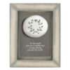 PEBBLE PICTURE WREATH ''A MOTHER'' 10X12.5X2CM