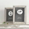PEBBLE PICTURE TWO HEARTS ''TOGETHER'' 10X12.5X2CM - Image 3