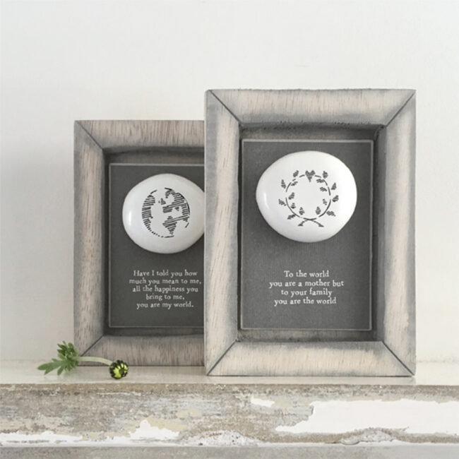 PEBBLE PICTURE WORLD ''HOW MUCH YOU MEAN TO ME'' 10X12.5X2CM - Image 3