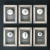 PEBBLE PICTURE CROSSED ARROWS ''EVERY STRONG WOMAN'' 10X12.5X2CM - Image 3