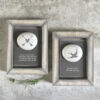 PEBBLE PICTURE CROSSED ARROWS ''EVERY STRONG WOMAN'' 10X12.5X2CM - Image 2