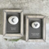 PEBBLE PICTURE HEART ''FRIENDS'' 10X12.5X2CM - Image 2