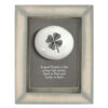 PEBBLE PICTURE SHAMROCK ''A GOOD FRIEND'' 10X12.5X2CM