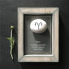 ZODIAC PEBBLE PICTURE ''ARIES'' 10X12.5X2CM - Image 2