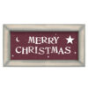 LONG BOX FRAME ''MERRY CHRISTMAS'' 20X10X2.5CM