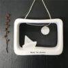 PORCELAIN OPEN FRAME ''ENJOY THE JOURNEY'' 7X9.5X2CM - Image 2
