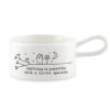 HANDLED TEA LIGHT HOLDER ''LITTLE SPARKLE'' 3X8X5.5CM