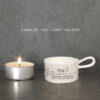 HANDLED TEA LIGHT HOLDER ''LITTLE SPARKLE'' 3X8X5.5CM - Image 2
