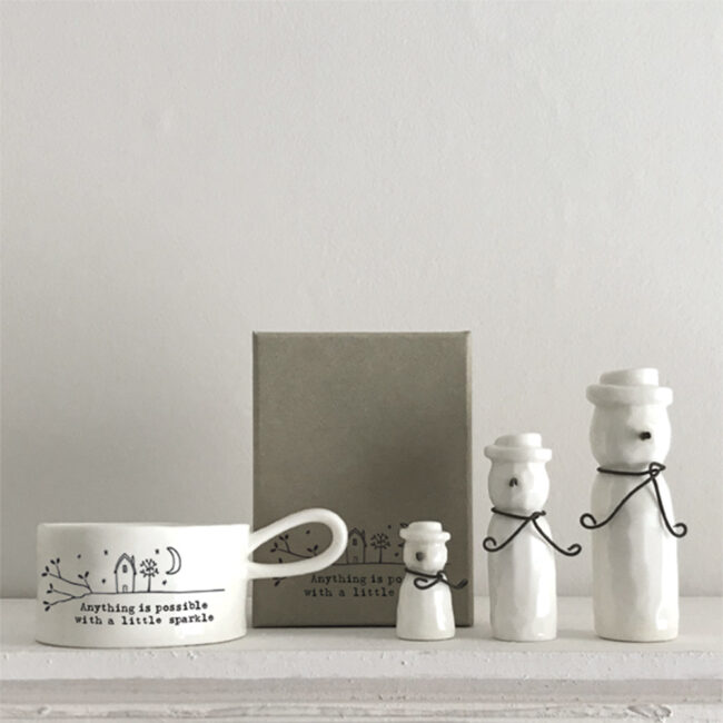 HANDLED TEA LIGHT HOLDER ''LITTLE SPARKLE'' 3X8X5.5CM - Image 4
