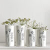 SMALL PORCELAIN VASE ''HOME IS WHERE FRIENDS MEET FAMILY'' 5X9.1X5CM - Image 4