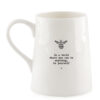 PORCELAIN MUG BEE ''IN A WORLD'' 14.5X10X12.5CM