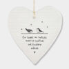 WOBBLY ROUND HEART ''LAUGHS LIMITLESS, FRIENDSHIP ENDLESS'' 10X9X0.5CM