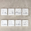 PORCELAIN TWIG TOKEN ''YOU MAKE THE WORLD MORE SPECIAL'' 10X10X0.5CM - Image 4
