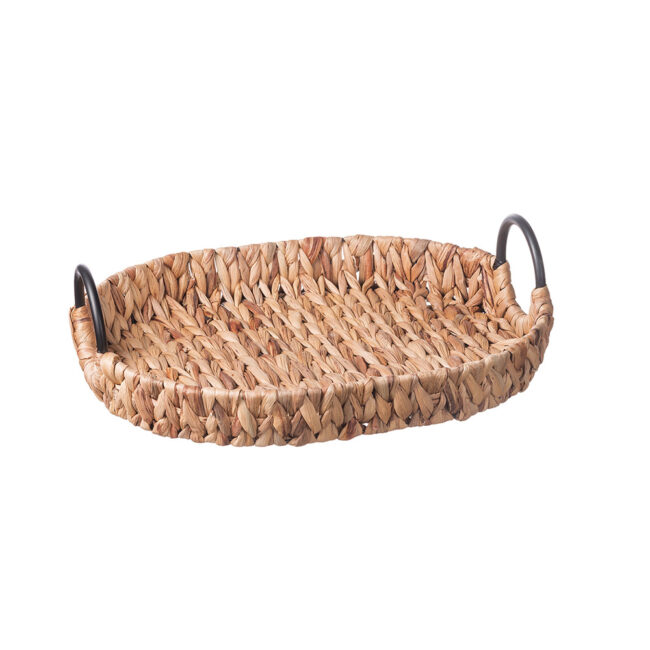 HYACINTH TRAY ''NAIMA'' 39X32XH12CM
