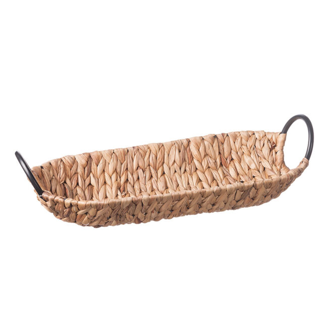 HYACINTH BASKET ''NAIMA'' 48X20.5XH13.5CM