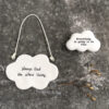 CLOUD TOKEN 'EVERYTHING IS GOING TO BE FINE' 3X4.5X1.7CM - Image 2