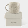 BOXED RUSTIC MUG SPECKLED WASH 9.5X14X11CM - Image 2