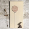 TALL TREE SIGN-HARE ''I MAY NOT ALWAYS BE THERE'' 20X10X1CM - Image 2