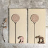 TALL TREE SIGN PIG ''IF YOU THINK MISSING ME IS HARD'' 20X10X1CM - Image 3