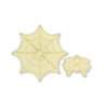 SET OF 2 SPIDER & WEB MOULDS JEM POP IT 49X40MM & 31X26MM