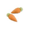 SUGAR CARROT SMALL ORANGE WITH GREEN 25X10X6MM 350PCS