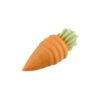 SUGAR CARROT SMALL ORANGE WITH GREEN 25X10X6MM 350PCS - Image 2