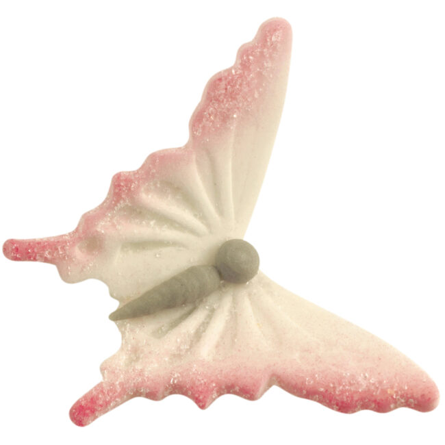 FINE SUGAR BUTTERFLIES (4 DESIGNS) 57X42X17MM 24PCS - Image 4